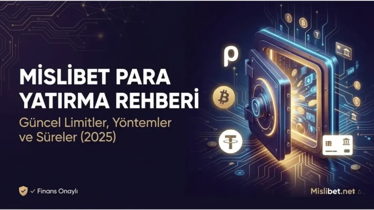 Mislibet Para Yatırma Rehberi: Güncel Limitler ve Hızlı Yatırım (2025)